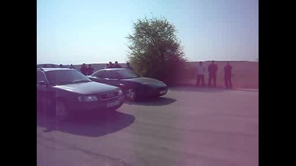 Свиленград драг A6 2.5tdi vs Fiat Coupe 2.0 16v.avi