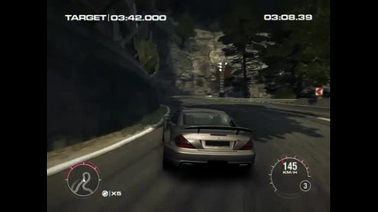 G R I D 2 Gameplay със Mercedes - Benz Sl65 Amg