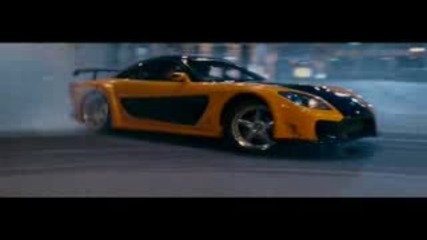 Tokyo Drift- Han's Drift (mazda Rx-7)