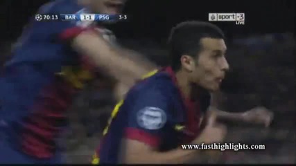 Барса отстрани с мъка Псж след 1:1 на "камп Ноу"