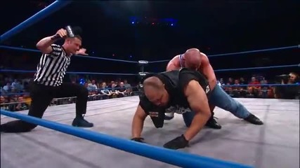 Aces and 8s Vice President D-lo Brown faces Kurt Angle in I Quit Match- May 2, 2013