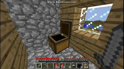 Minecraft-оцеляване с мен 1епизод 2част