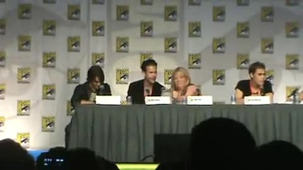 The Vampire Diaries at Comic Con 2010 Part 1/5