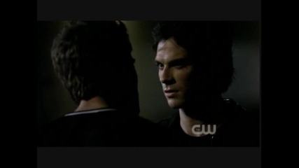 The vampire diaries 1x03 Damon and Elena part 2