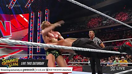Riddle & The Street Profits vs. The Bloodline: Raw, July 25, 2022