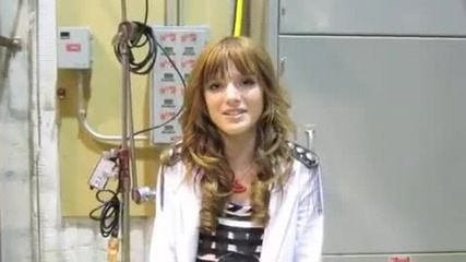 Bella Thorne's Funny Shake it Up Set Story!