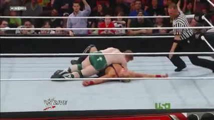 Brogue Kick on Jack Swagger