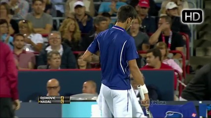 Nadal vs Djokovic - Montreal 2013 - Part 1!
