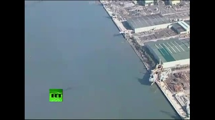 Потресаващи кадри от бедствието в Япония.