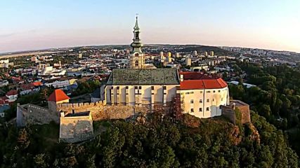 Крепостта Нитра Словакия