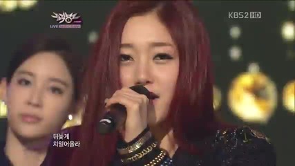 Nine Muses - News @ Music Bank (17.02.2012)