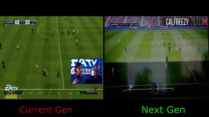 Fifa 14 - Current vs Next Gen Gameplay