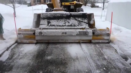 Почистване на сняг в Канада!