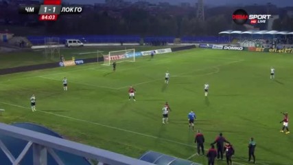 Апостолов от Локо ГО с директен червен картон