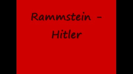 Rammstein - Hitler