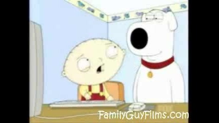 Family Guy - Stewie Watches Lesbian Porn