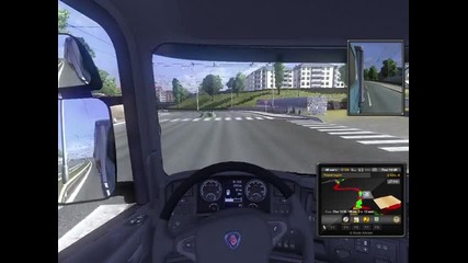 Eurotrucksimulator 2 Gameplay