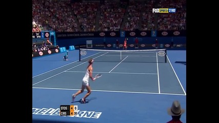 Australian Open 2012 R1 Samantha Stosur - Sorana Cirstea