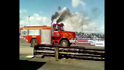 wheely fire truck!