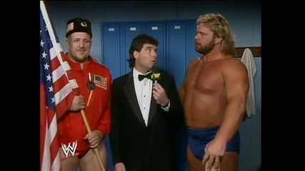 Nikolai Volkoff _ Jim Duggan Promo Summerslam 1990