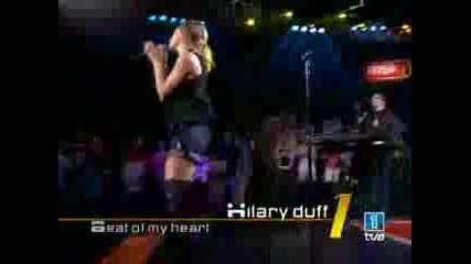 Hilary - Beat My Heart (live)