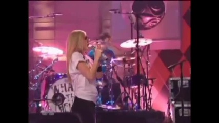 Avril Lavigne Wth Jay Leno - Mar 14