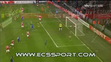гол на Младен Петрич срещу Стандарт Лиеж - 8.03.2010