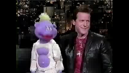 Jeff Dunham and Peanut При David Letterman