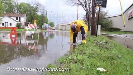 Наводнение в Уайтуотър , Уисконсин 12.5.2014