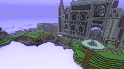Minecraft Timelapse - Huge Floating Steampunk City