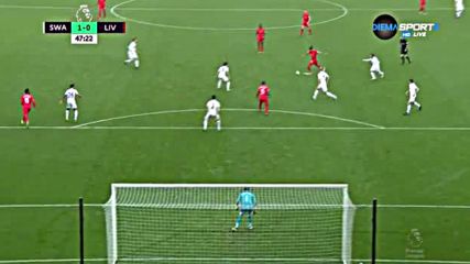 Суонси - Ливърпул 1:2, 7 кръг Висша лига