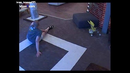 Павката учи Стоян как да се бори Big Brother Family 01.04.2010 
