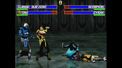 mortal kombat scorpion vs sub zero 