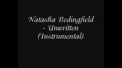 Natasha Bedingfield - Unwritten (instrumental) 