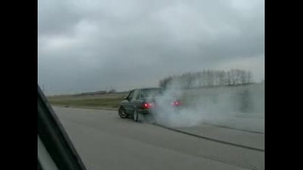 Bmw E21 Turbo Smokey Burnout