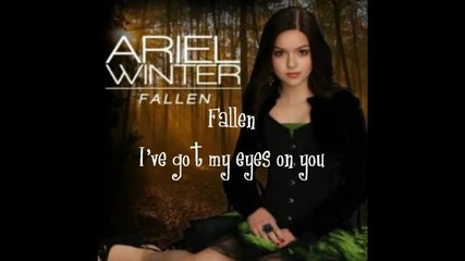 Ariel Winter- Fallen Lyrics