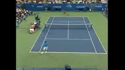 Federer - Blake Us Open `06