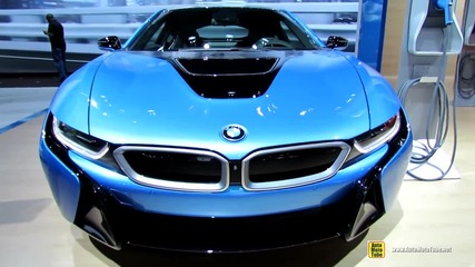 2015 Bmw i8 - Exterior and Interior Walkaround - 2014 New York Auto Show