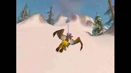 World Of Warcraft - Crazy Gryphon Riding