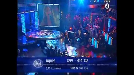 Agnes Carlsson - Cant take my eyes of you