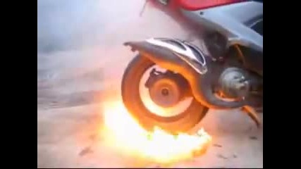 Aerox Fire Burnout