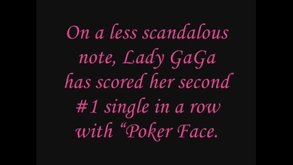 Lady Gaga - Bad romance + Tekst (папарашки снимки) 