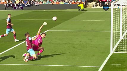 Tottenham Hotspur with a Goal vs. Burnley FC