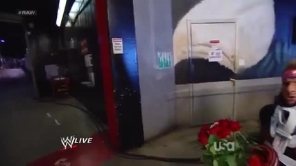 Eve Torres, Kane, John Cena _ Zack Ryder Backstage - Wwe Raw