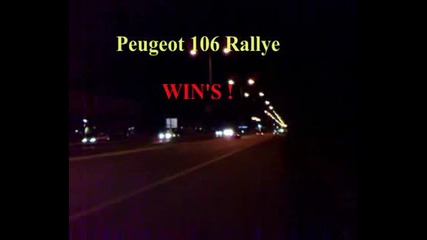 Peugeot 106 Rallye Vs Honda Del Sol 1,  6 160hp.mpg