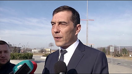 Ангел Петричев преди заминаването на Лудогорец за Милано