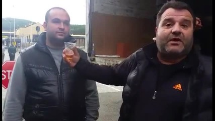 Недоволни шофьори на границата с Гърция