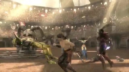 Mortal kombat 9 Liu Kang Combo Trailer 