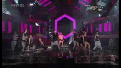 Chae Yeon feat Jin Jun - Shake [music Bank 090605]