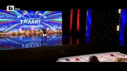 Lidia Stamatova [10 years old] - Listen [ Bulgaria's Got Talent 03.04.2012 ]